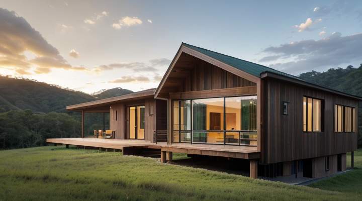 Casas de Madeira Pré-Fabricadas em Colinas do Tocantins – TO