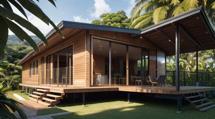 Casas de Madeira Pré-Fabricadas em Condado – PE Casas de Madeira Pré-Fabricadas em Condado – PE
