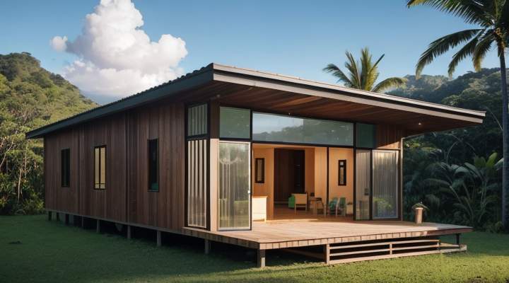 Casas de Madeira Pré-Fabricadas em Córrego Danta – MG