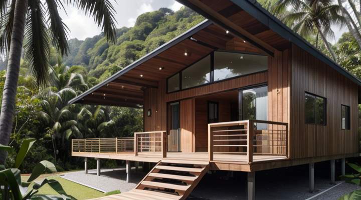 Casas de Madeira Pré-Fabricadas em Domingos Mourão – PI Casas de Madeira Pré-Fabricadas em Domingos Mourão – PI
