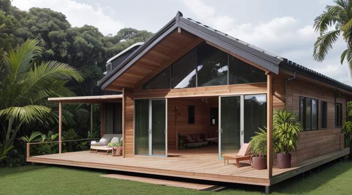 Casas de Madeira Pré-Fabricadas em Francinópolis – PI Casas de Madeira Pré-Fabricadas em Francinópolis – PI