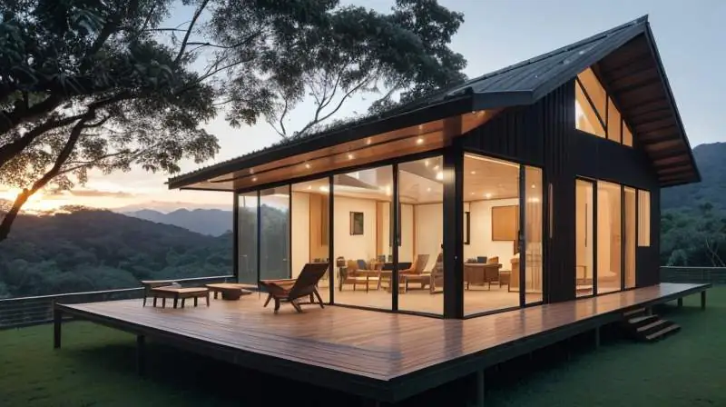Casas de Madeira Pré-Fabricadas em Funilândia – MG