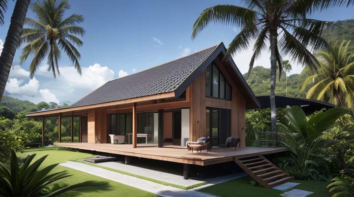 Casas de Madeira Pré-Fabricadas em Geminiano – PI