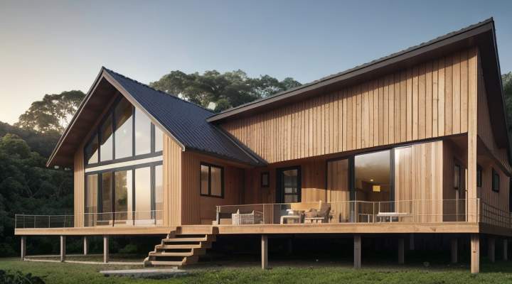 Casas de Madeira Pré-Fabricadas em Gonzaga – MG Casas de Madeira Pré-Fabricadas em Gonzaga – MG