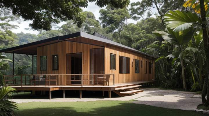 Casas de Madeira Pré-Fabricadas em Guimarães – MA Casas de Madeira Pré-Fabricadas em Guimarães – MA