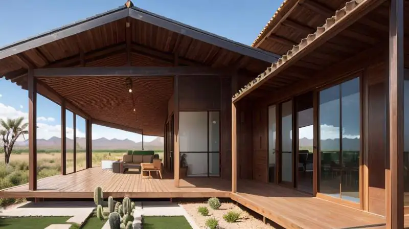 Casas de Madeira Pré-Fabricadas em Icapuí – CE