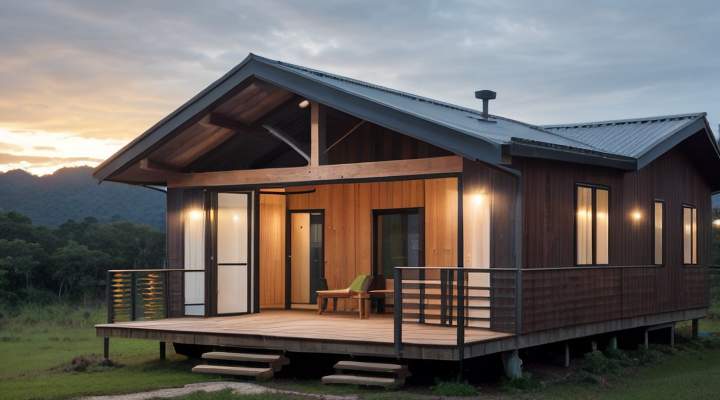 Casas de Madeira Pré-Fabricadas em Miraguaí – RS