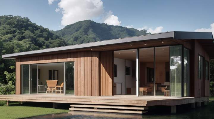 Casas de Madeira Pré-Fabricadas em Mozarlândia – GO
