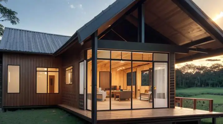 Casas de Madeira Pré-Fabricadas em Nova Brasilândia – MT