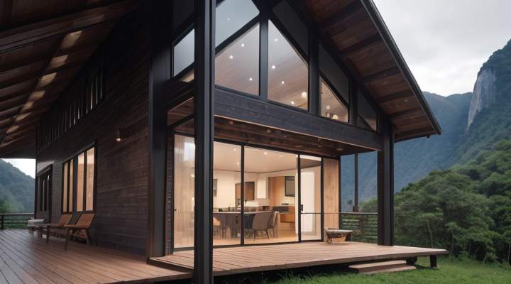 Casas de Madeira Pré-Fabricadas em Novo Machado – RS Casas de Madeira Pré-Fabricadas em Novo Machado – RS