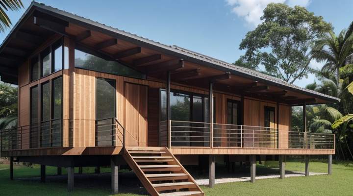 Casas de Madeira Pré-Fabricadas em Parambu – CE