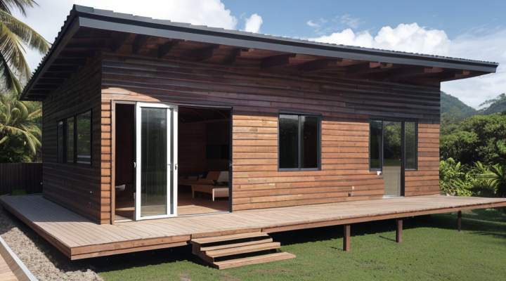 Casas de Madeira Pré-Fabricadas em Parelhas – RN