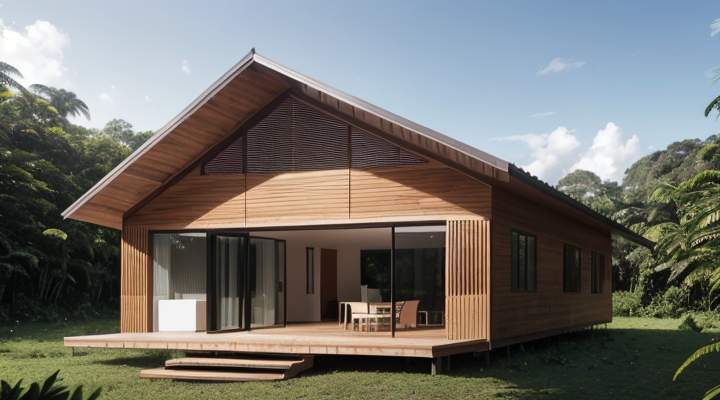 Casas de Madeira Pré-Fabricadas em Passagem Franca do Piauí – PI Casas de Madeira Pré-Fabricadas em Passagem Franca do Piauí – PI