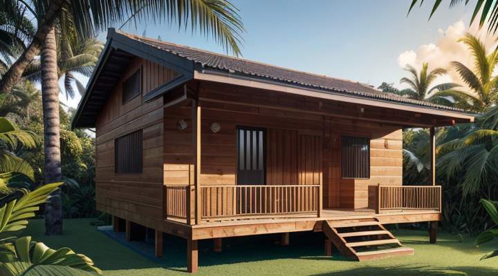 Casas de Madeira Pré-Fabricadas em Pilões – PB
