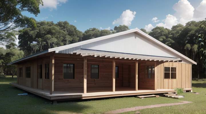 Casas de Madeira Pré-Fabricadas em Progresso – RS
