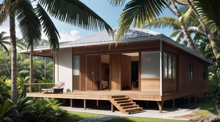 Casas de Madeira Pré-Fabricadas em Rio Tinto – PB