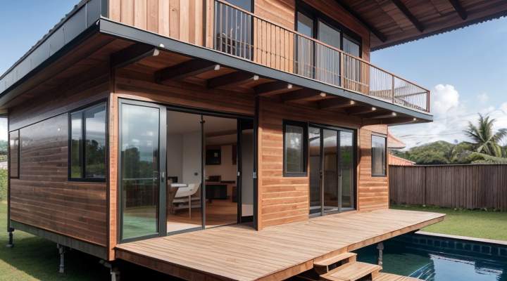 Casas Pré-Fabricadas de 2 quartos