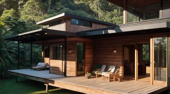 Casas de Madeira Pré-Fabricadas em Senhora do Porto – MG