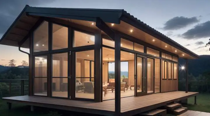 Casas de Madeira Pré-Fabricadas em Tiros – MG