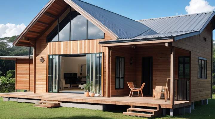Casas de Madeira Pré-Fabricadas em Turvelândia – GO
