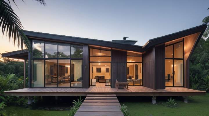 Casas de Madeira Pré-Fabricadas em Uruana – GO