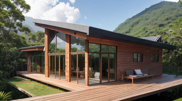Casas de Madeira Pré-Fabricadas em Vazante – MG Casas de Madeira Pré-Fabricadas em Vazante – MG