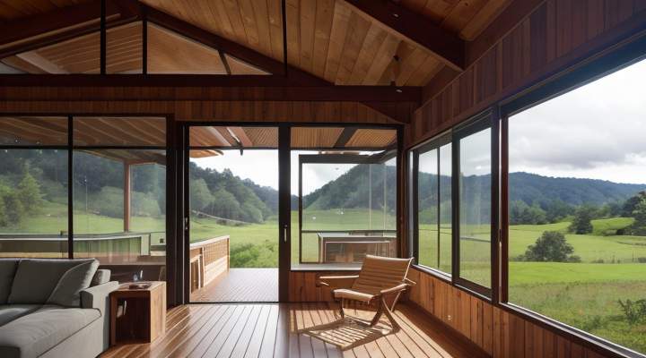 Casas de Madeira Pré-Fabricadas em Vila Lângaro – RS
