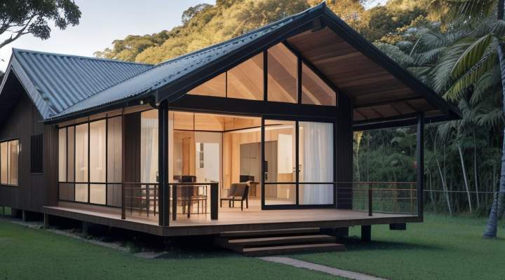 Casas de Madeira Pré-Fabricadas em Vila Rica – MT Casas de Madeira Pré-Fabricadas em Vila Rica – MT