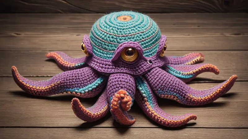 Criando o Seu próprio Polvo de Croche Artístico em Casa!