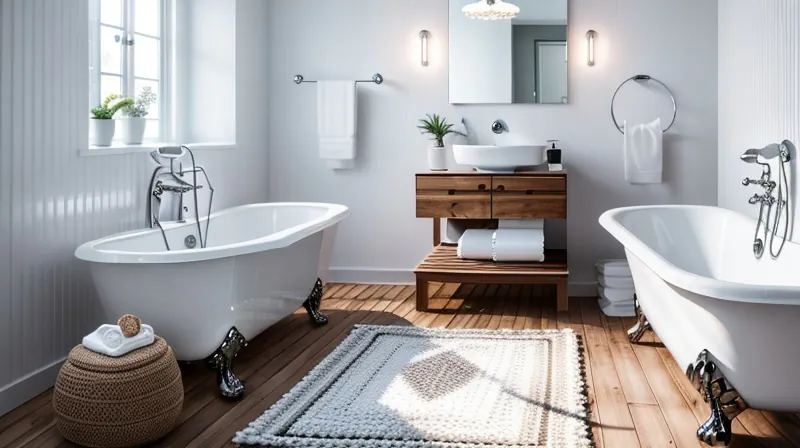 Decoracao Tapete de Croche: 10 Ideias para um Banheiro Imperdível!