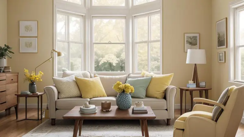 Deslumbrantes Dicas de Decoração Amarelo Pastel para um Ambiente Caloroso e Aconchegante