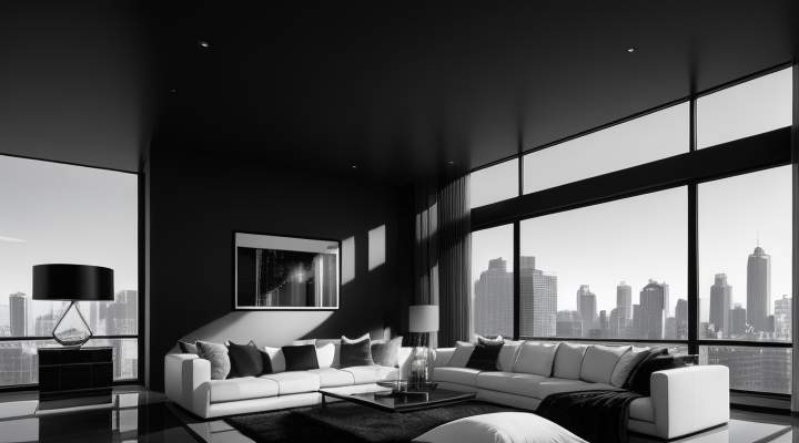 Por Que o Preto Domina a Decoração Moderna? A Psicologia da Cor na Arquitetura
