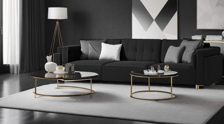 A Versatilidade Sofisticada do Preto na Decoração de Interiores